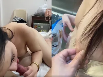 Quan hệ em phương thảo vú đẹp từ từ thang máy đến ban công